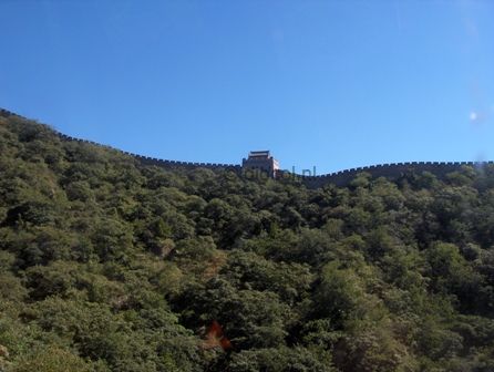 De chinese muur bij Mutianyu